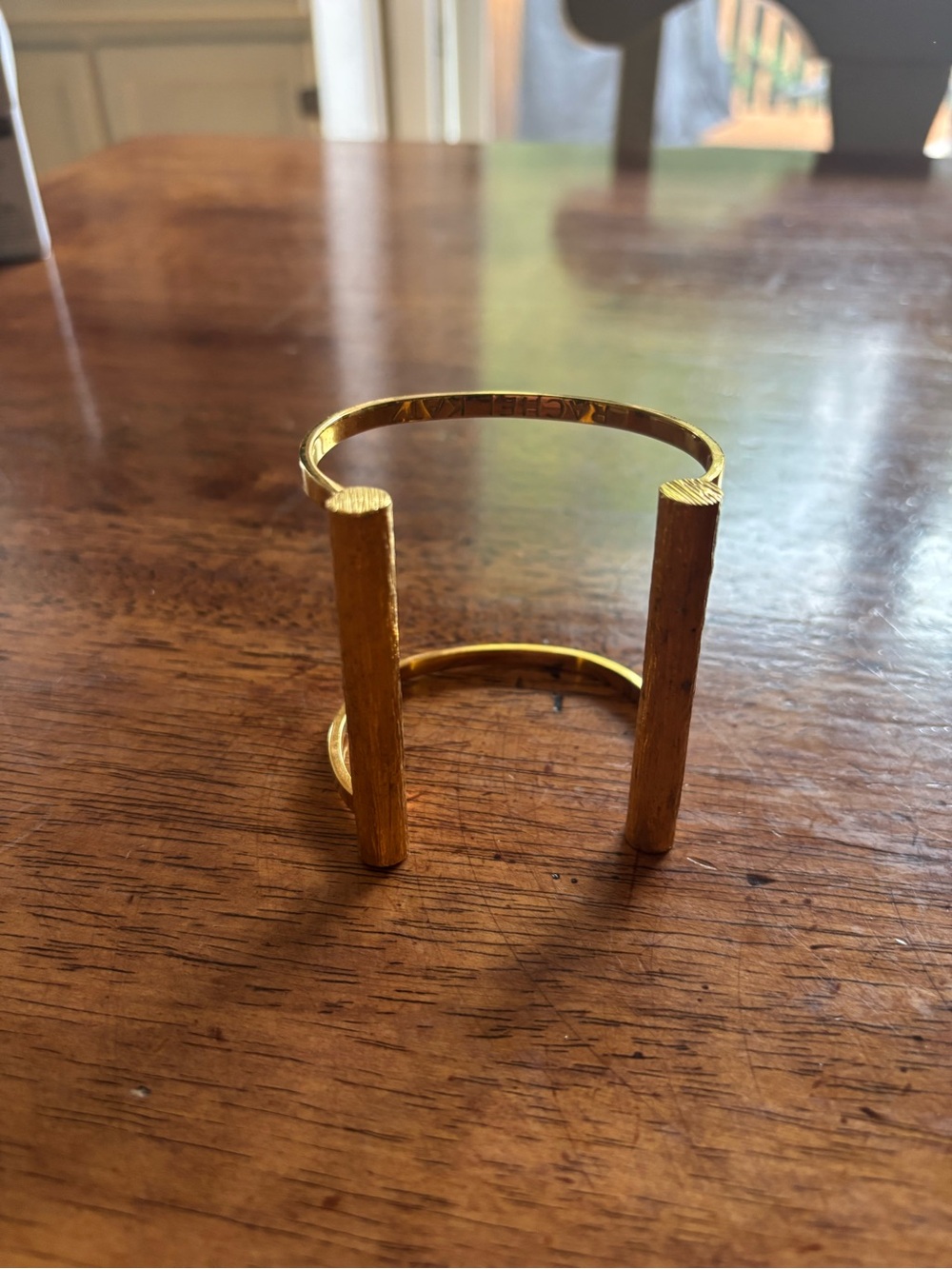 Rachel Katz Bracelet - gold plated brass